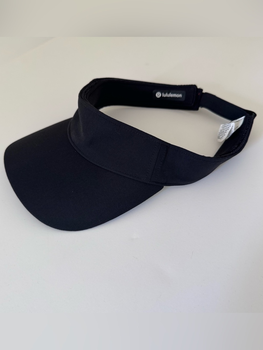 Lululemon Removable Sweatband All Sport Visor Black Size S/M Adjustable